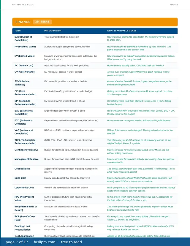 The PM Phrase Book, page 7 of 17